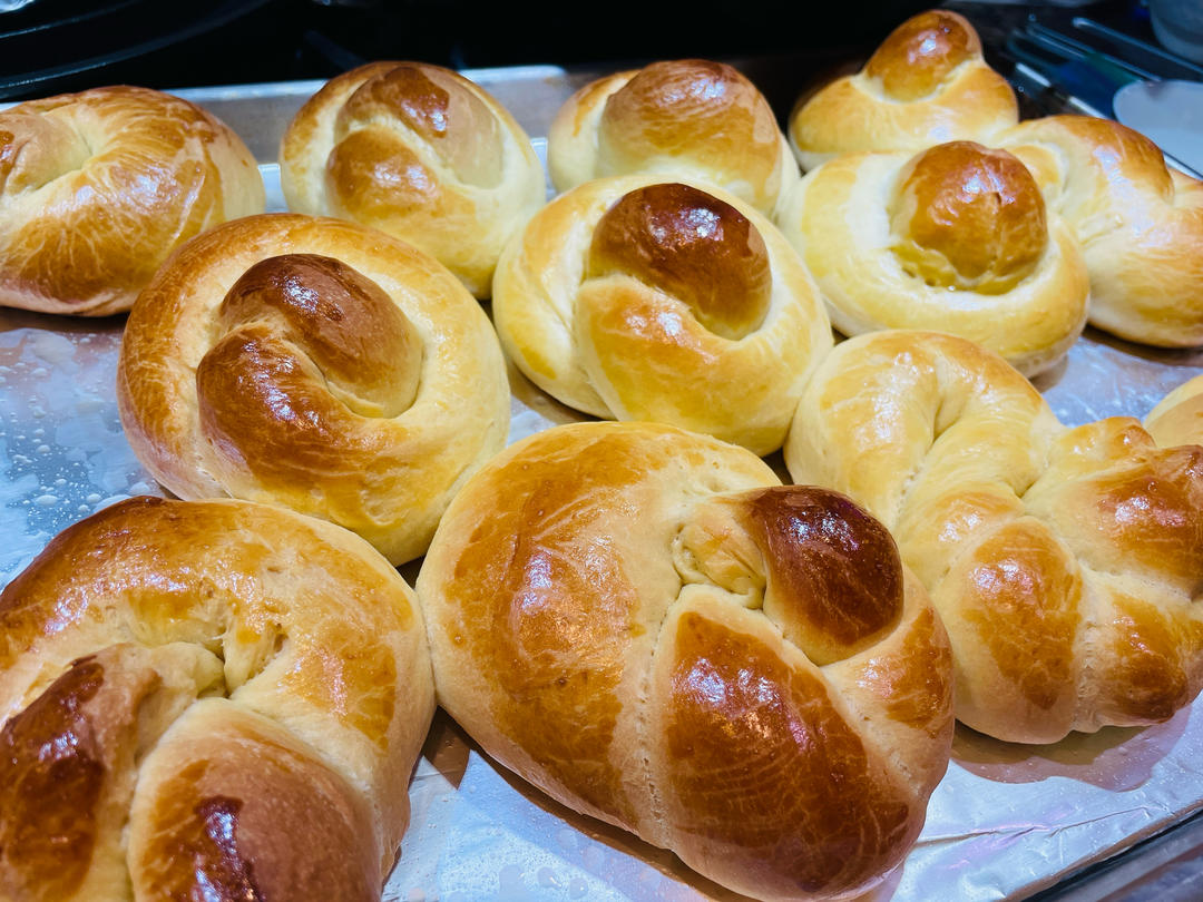 全世界最好吃没有之一的汤种布里欧修老面包