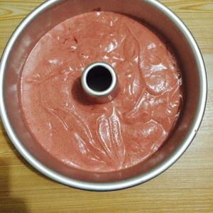 酸奶红曲蛋糕:( 无油少糖版:)的做法 步骤5