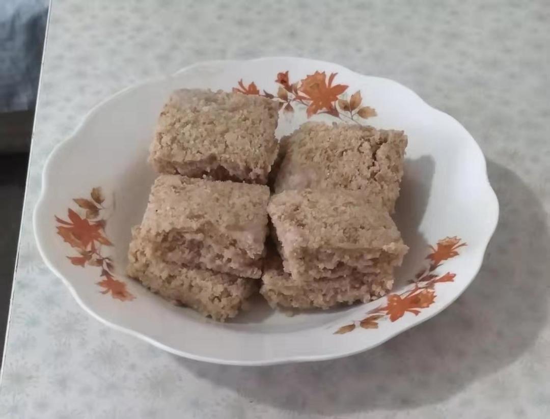 白面方糕（素食）的做法
