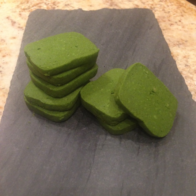 抹茶杏仁饼干