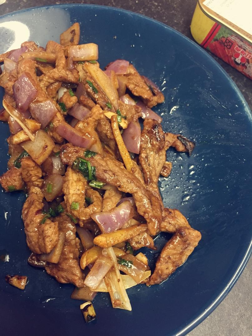 小炒牛肉