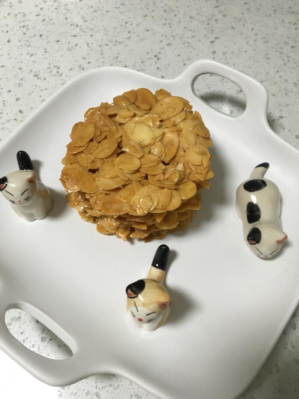 Pierre Herme的杏仁瓦片