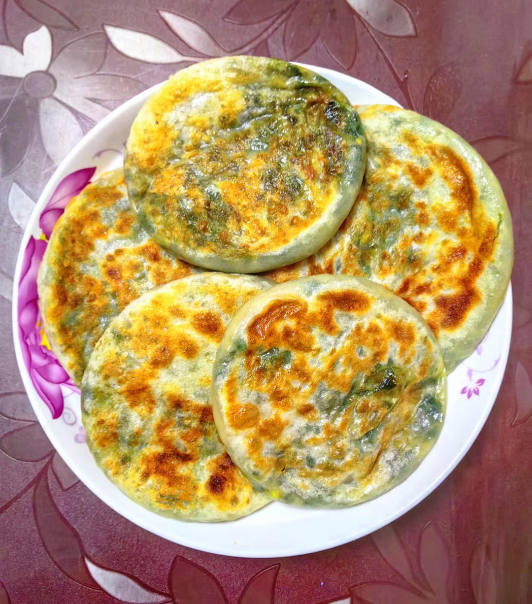 韭菜鸡蛋馅饼