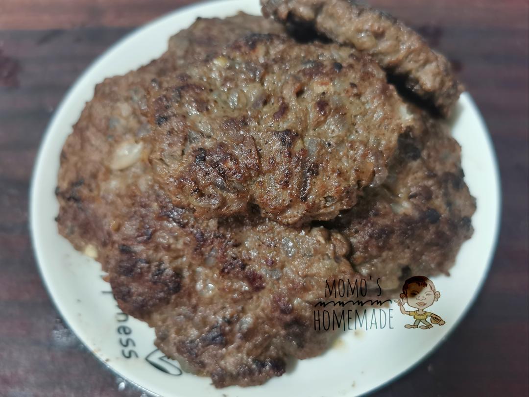 超详细汉堡牛肉饼｜附自制汉堡搭配#Healthymeals#减脂必撸16