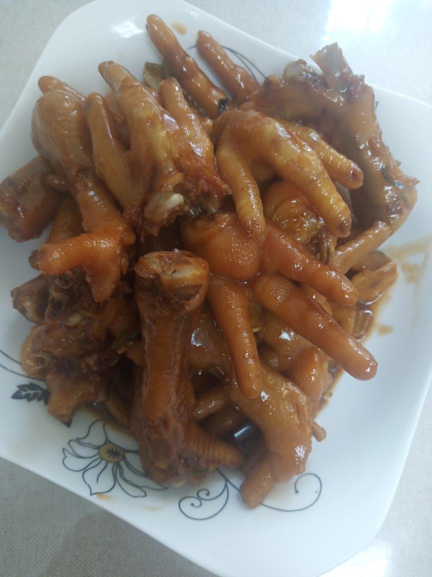 秘制红烧鸡爪