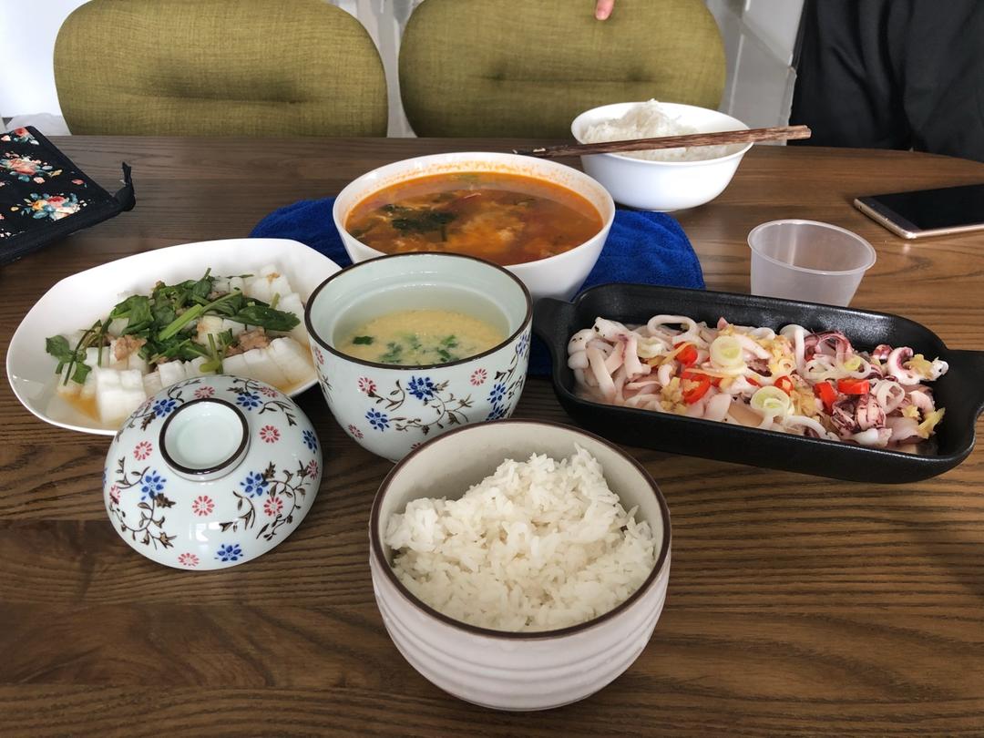 清蒸蒜香鱿鱼