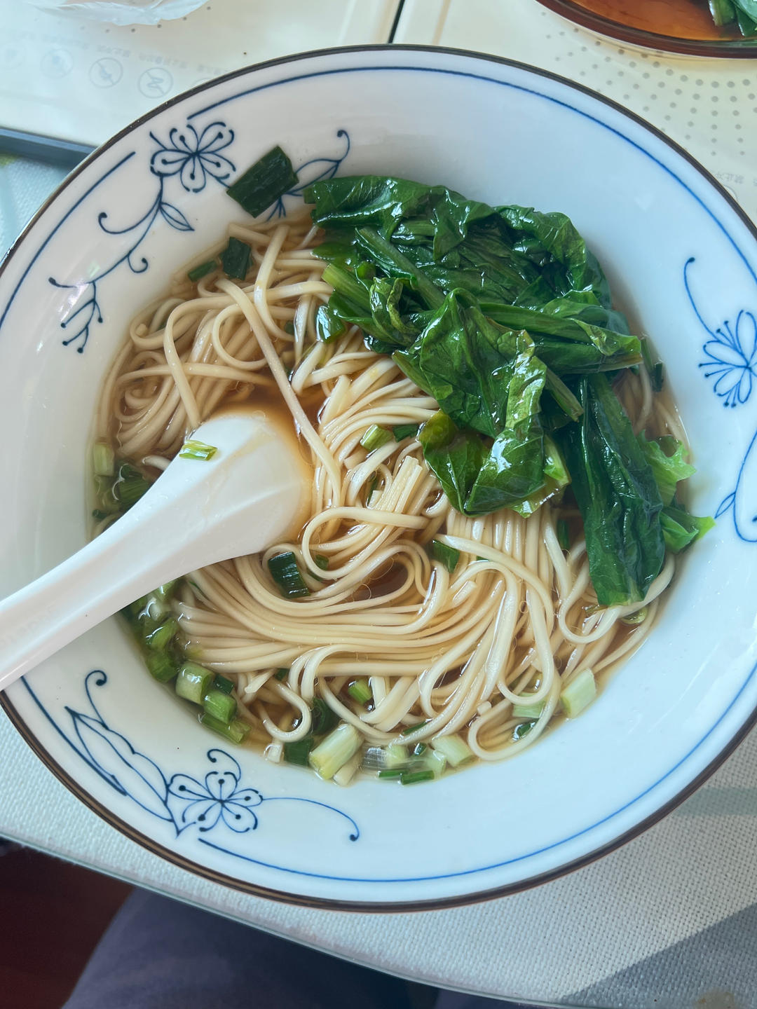 快手早餐-酱汤面，汤都喝光