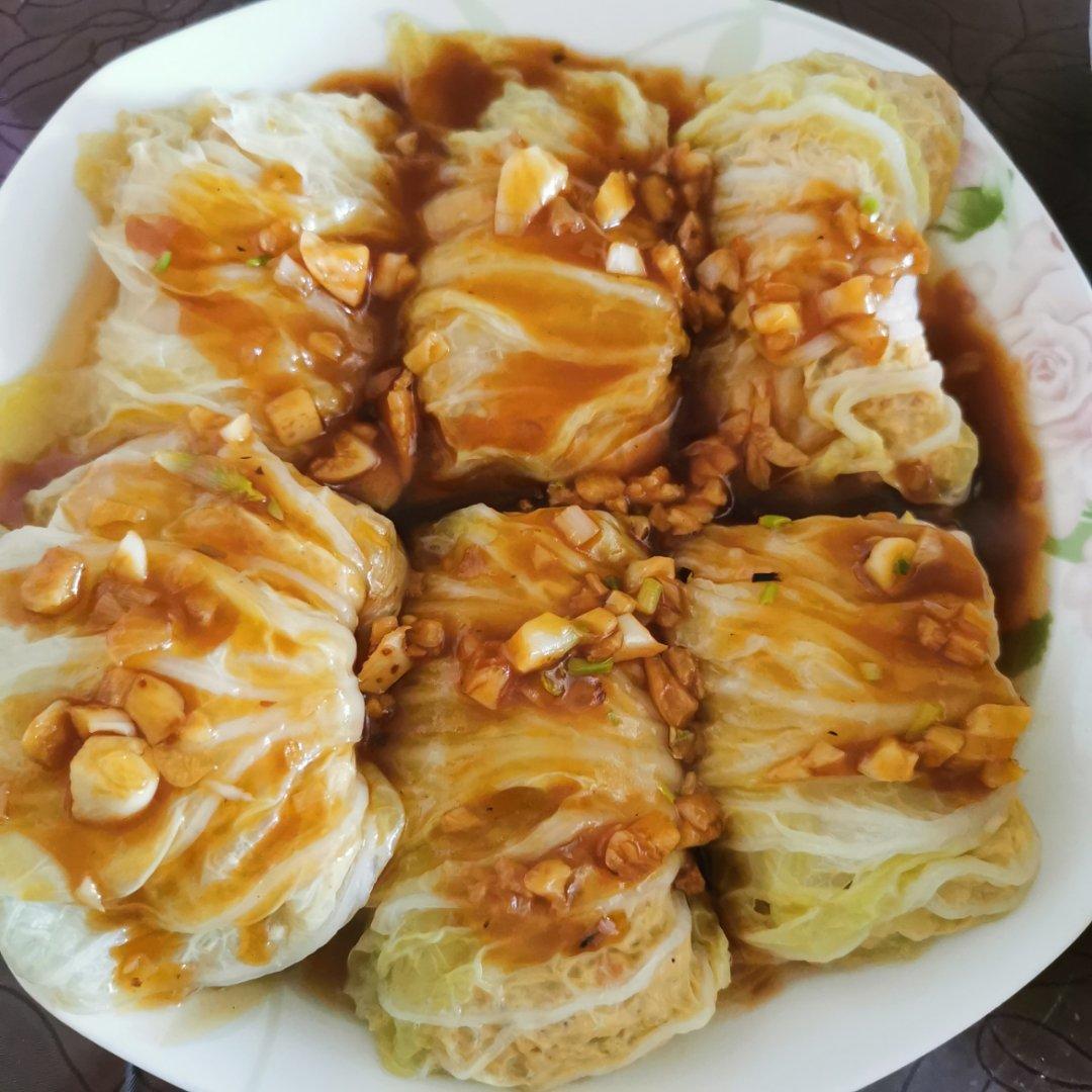 肉酿白菜卷