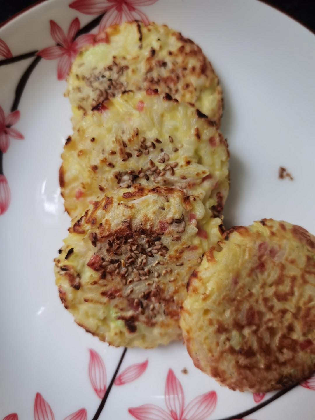 【懒爸爸】让剩米饭变香的米饼
