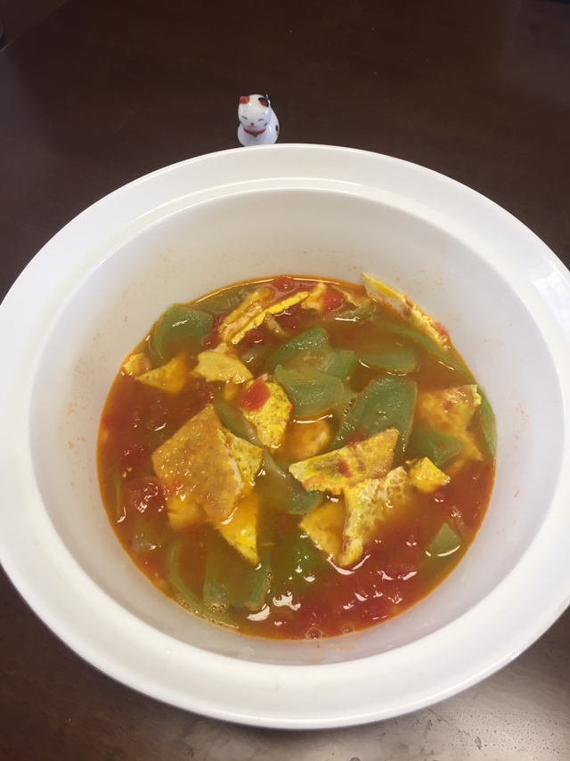 时节之美—丝瓜番茄鸡蛋汤的做法