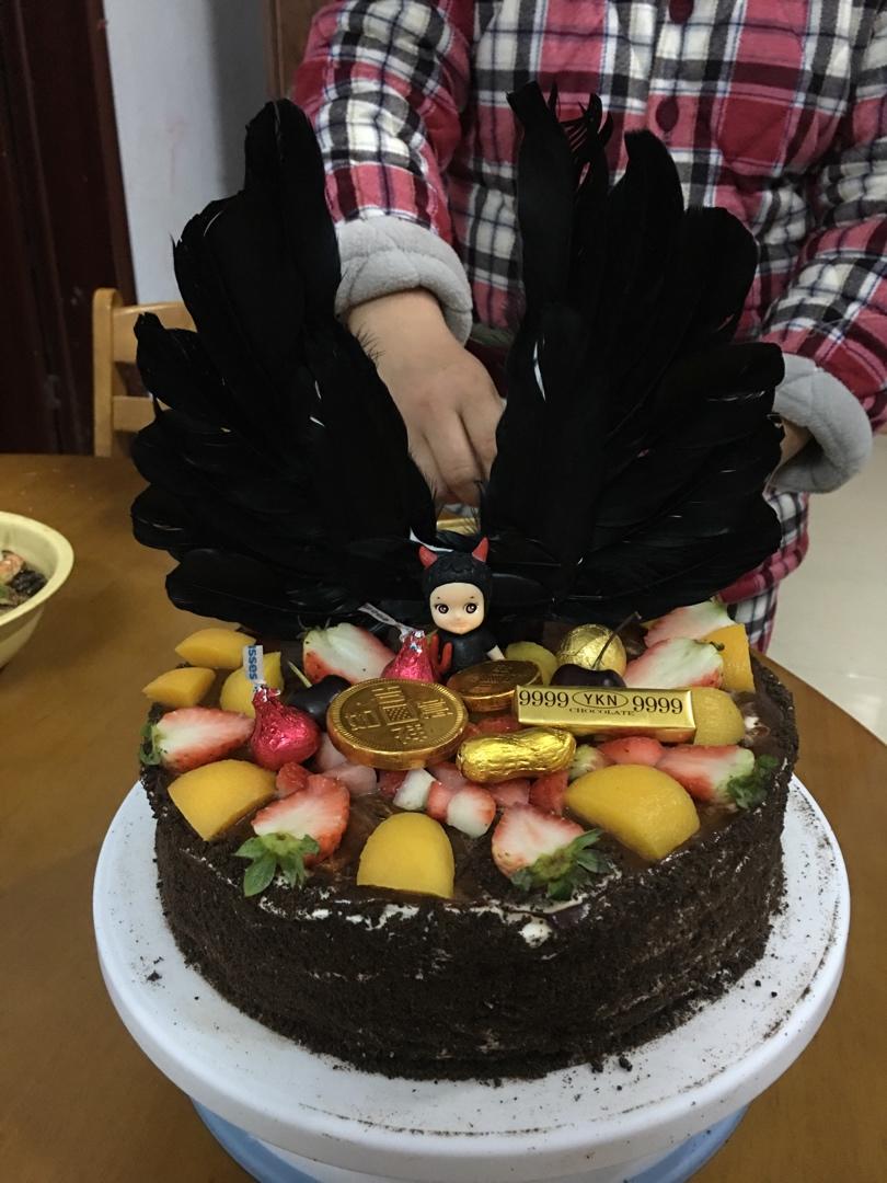 各种简易式水果蛋糕装饰