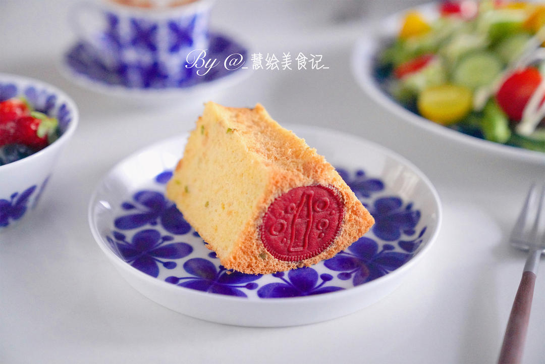 椰香肉松戚风