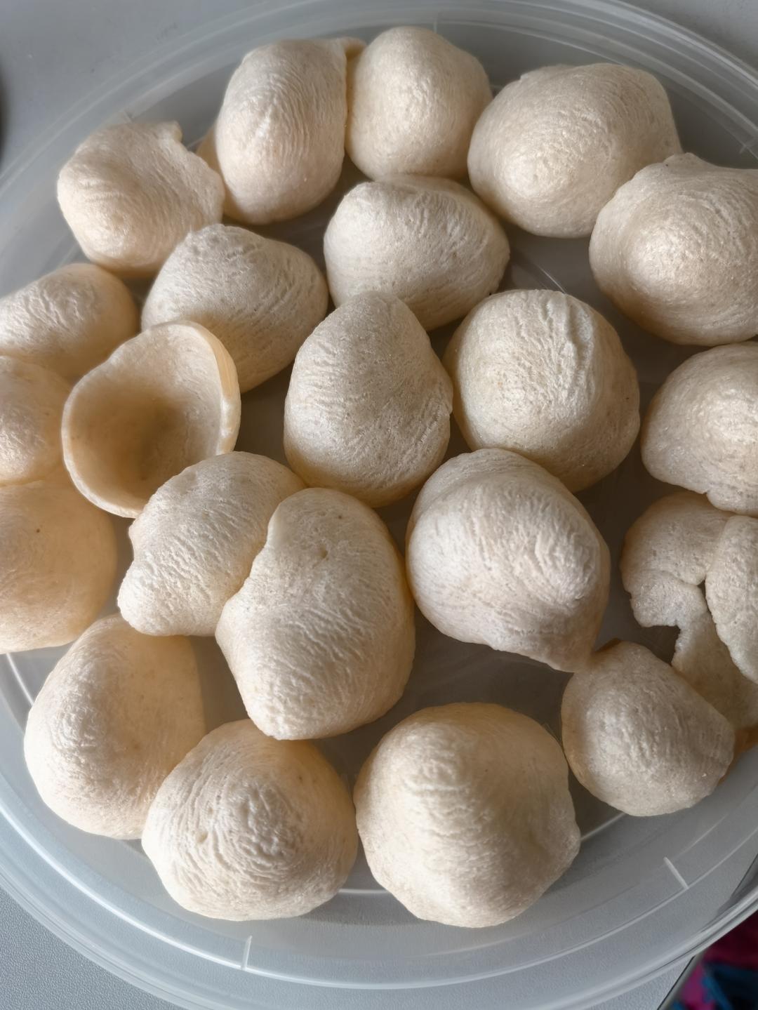 微波炉无油膨化虾片