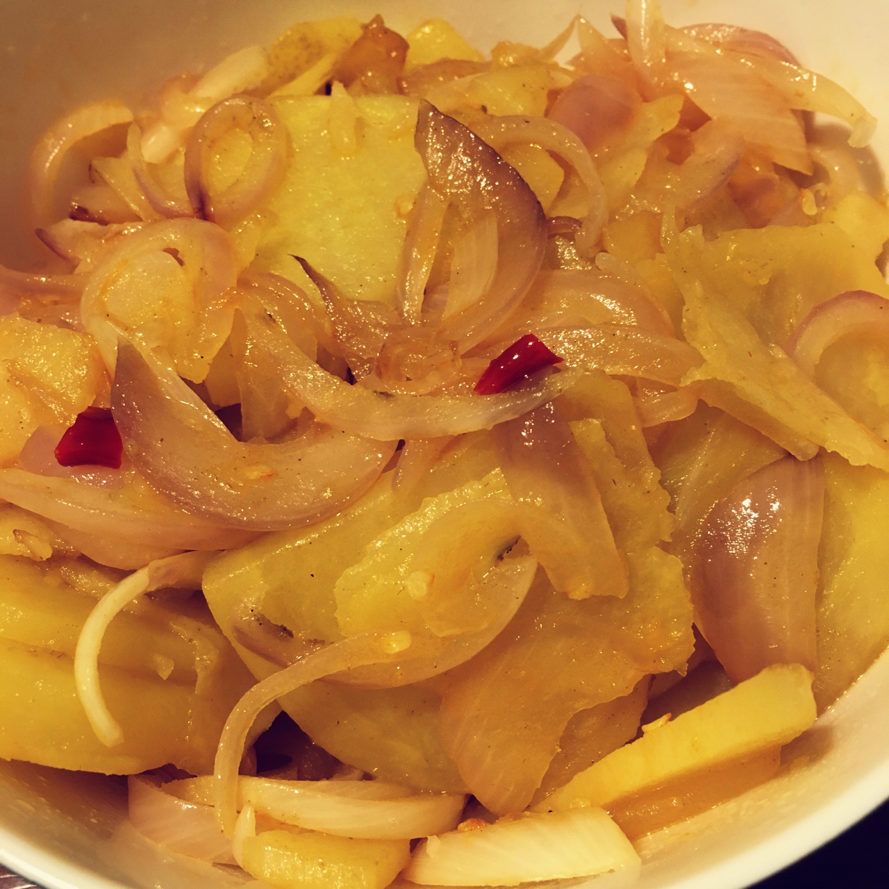 孜然洋葱土豆片