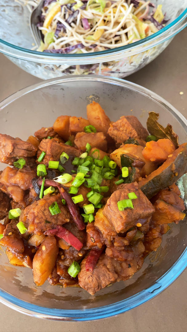 小土豆烧牛肉，红烧牛腩，好吃到舔盘