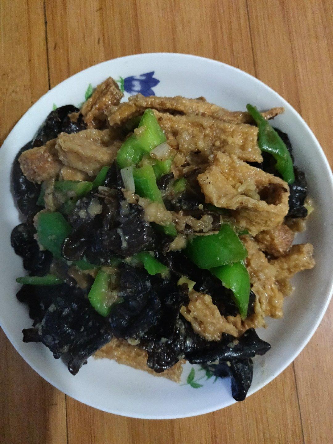 烧腐竹