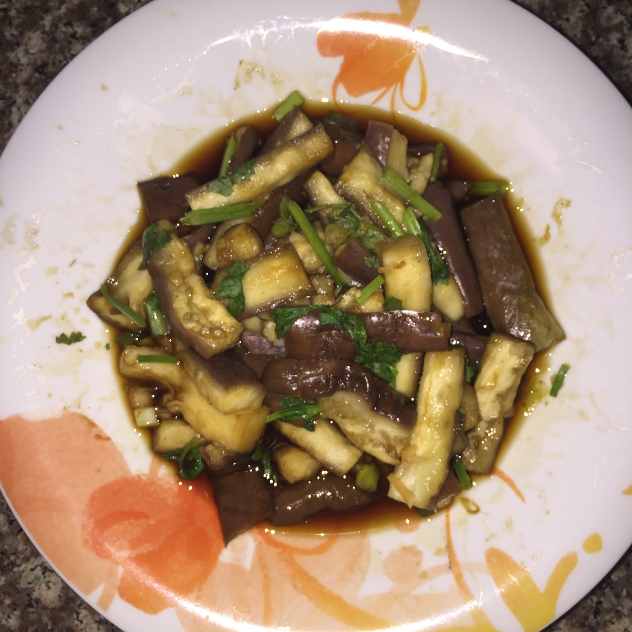 减脂好吃的蒸茄子