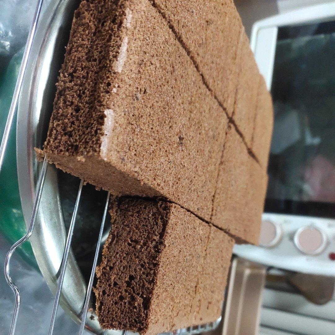 巧克力戚风蛋糕胚（圆模）
