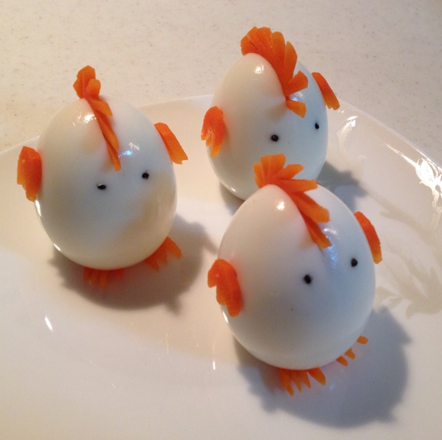 melody22做的小鸡水煮蛋