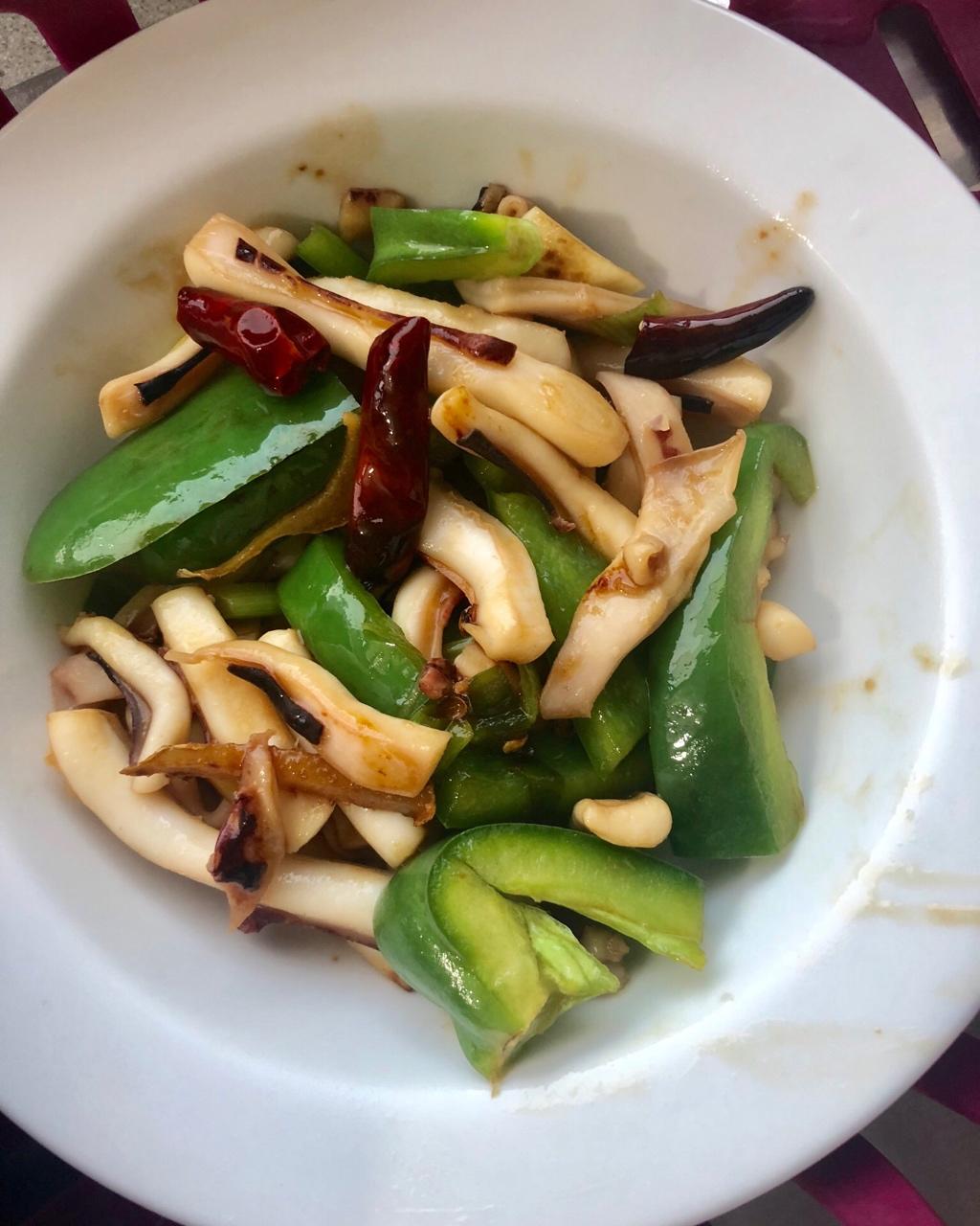 爆炒鱿鱼