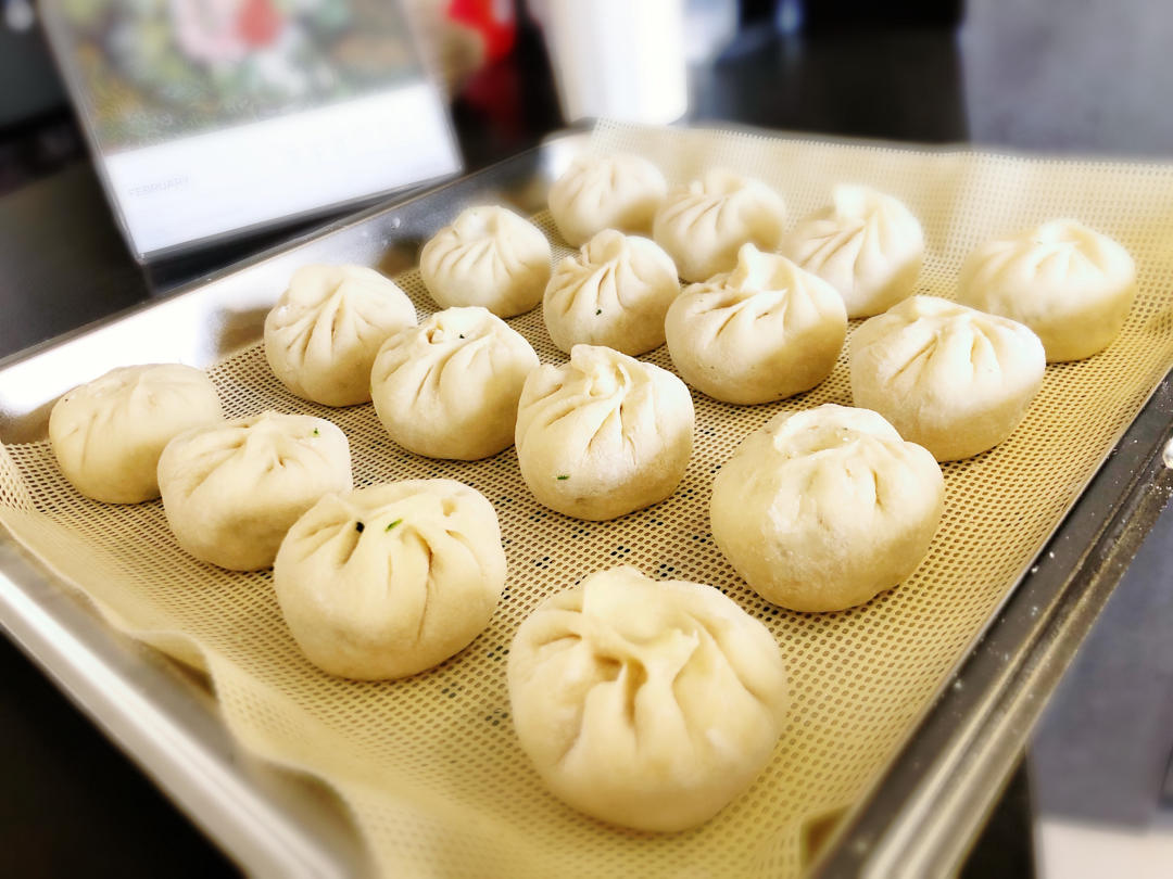 青菜小肉包