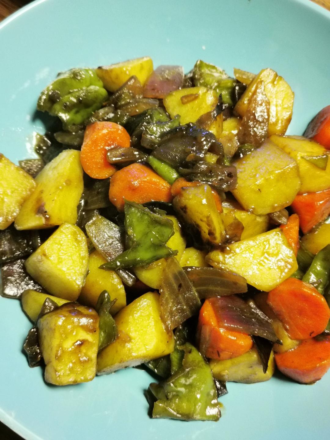 下饭菜(炒土豆块)