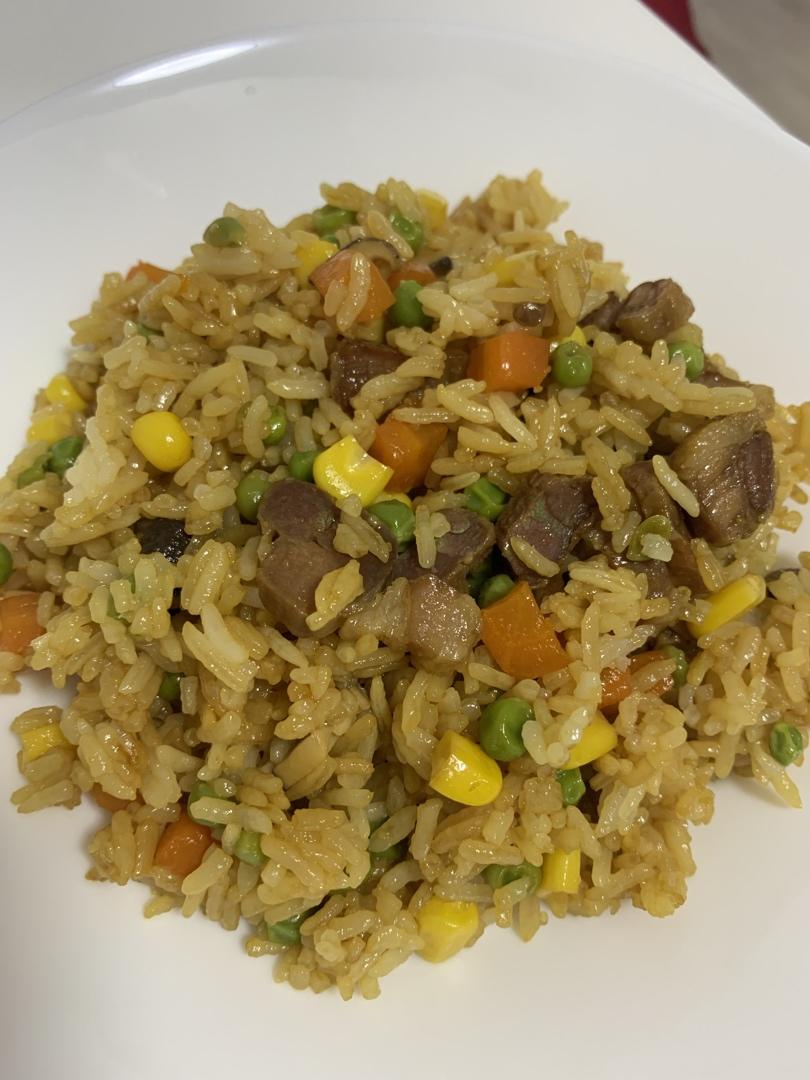 腊肠焖饭