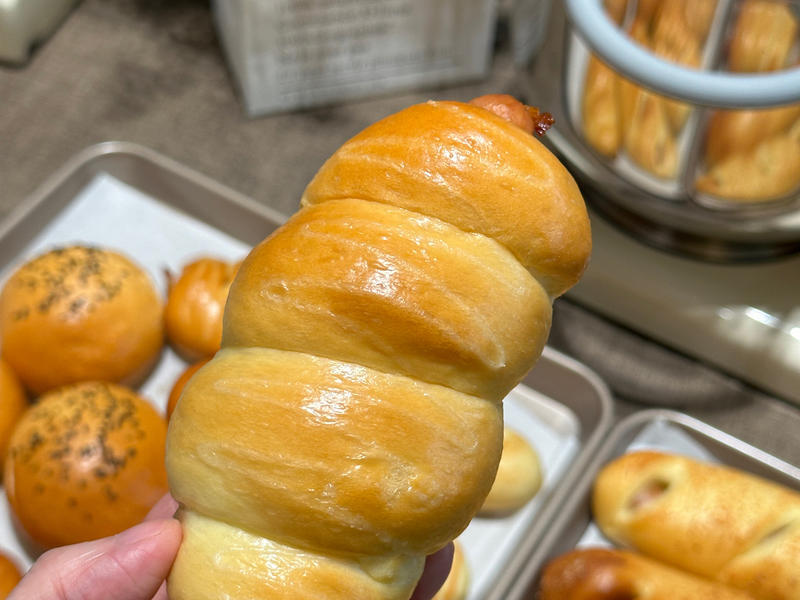 纯奶手撕吐司的做法 步骤1