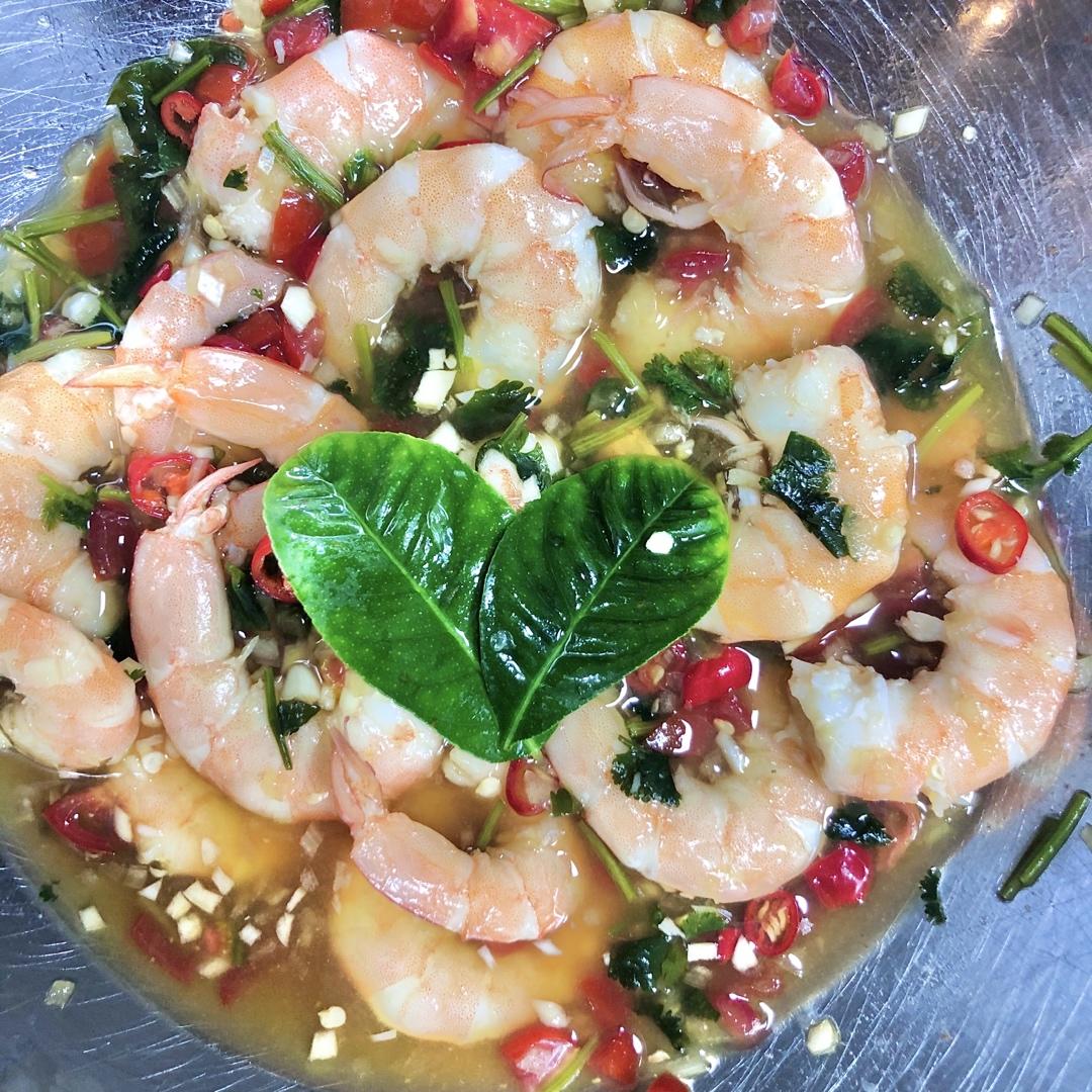 泰式青柠虾 #上饭青柠汁#