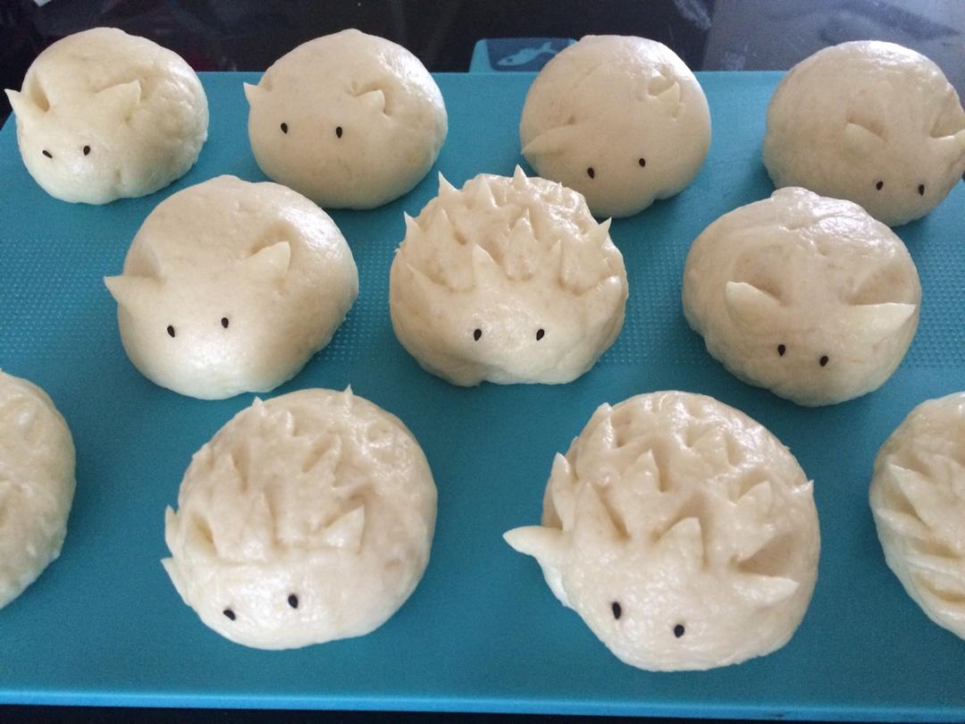 自制无油奶黄包