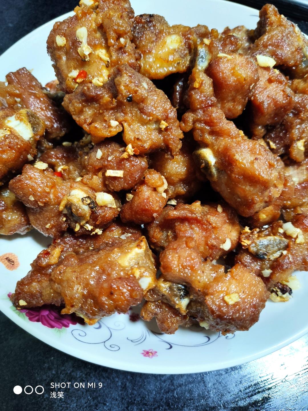 零失败的蒜香烤排骨-少油健康又美味