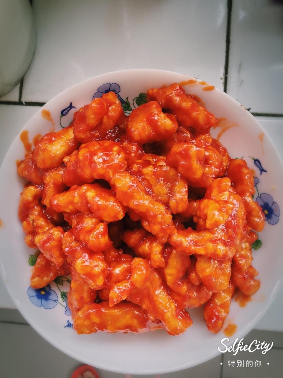 糖醋里脊(鸡胸版)