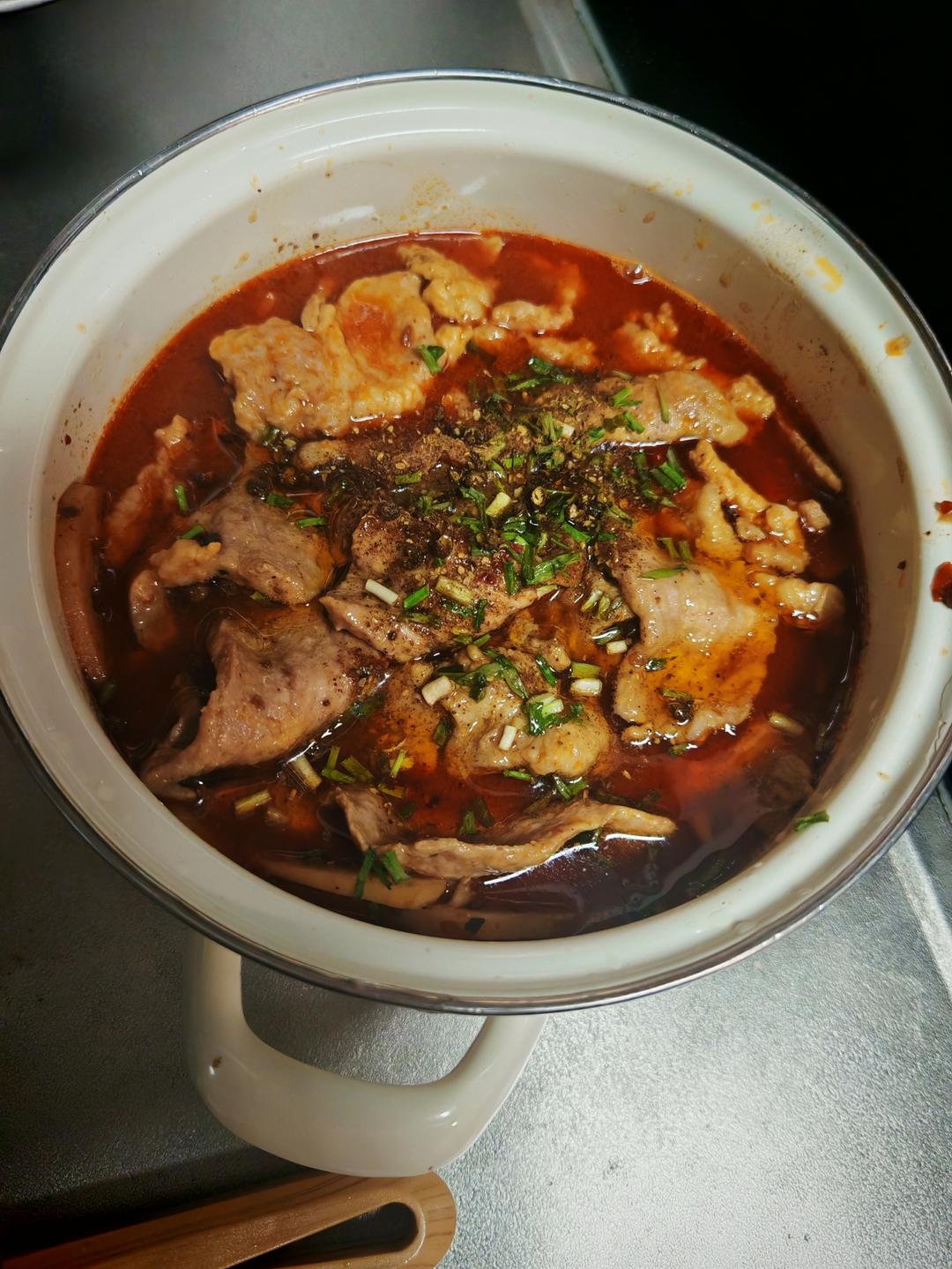 水煮肉片（肯定不翻车）