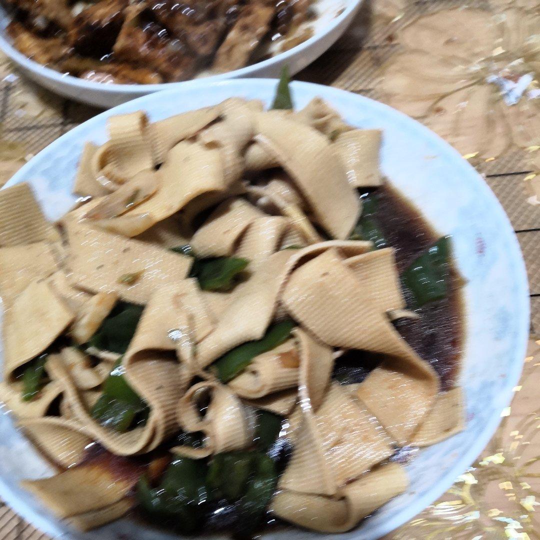 青椒豆皮