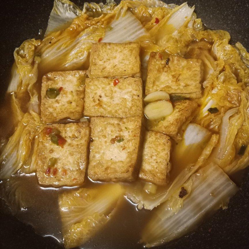 白菜豆腐煲