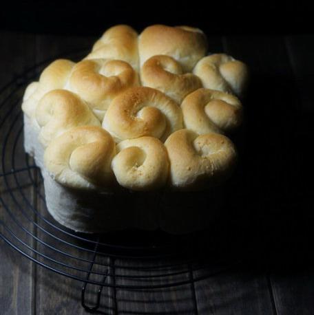 65度汤种花式面包的做法