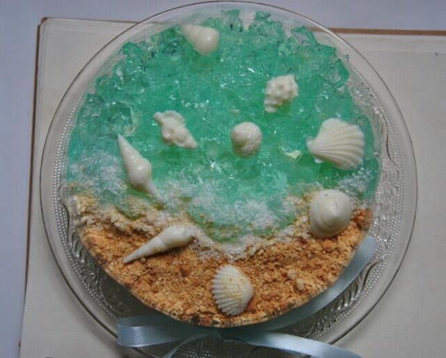 海洋酸奶慕斯蛋糕的做法