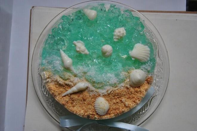海洋酸奶慕斯蛋糕的做法