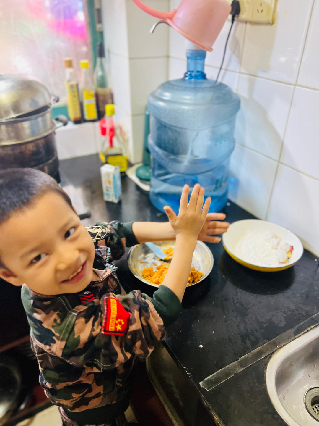 纯奶手撕吐司的做法 步骤1