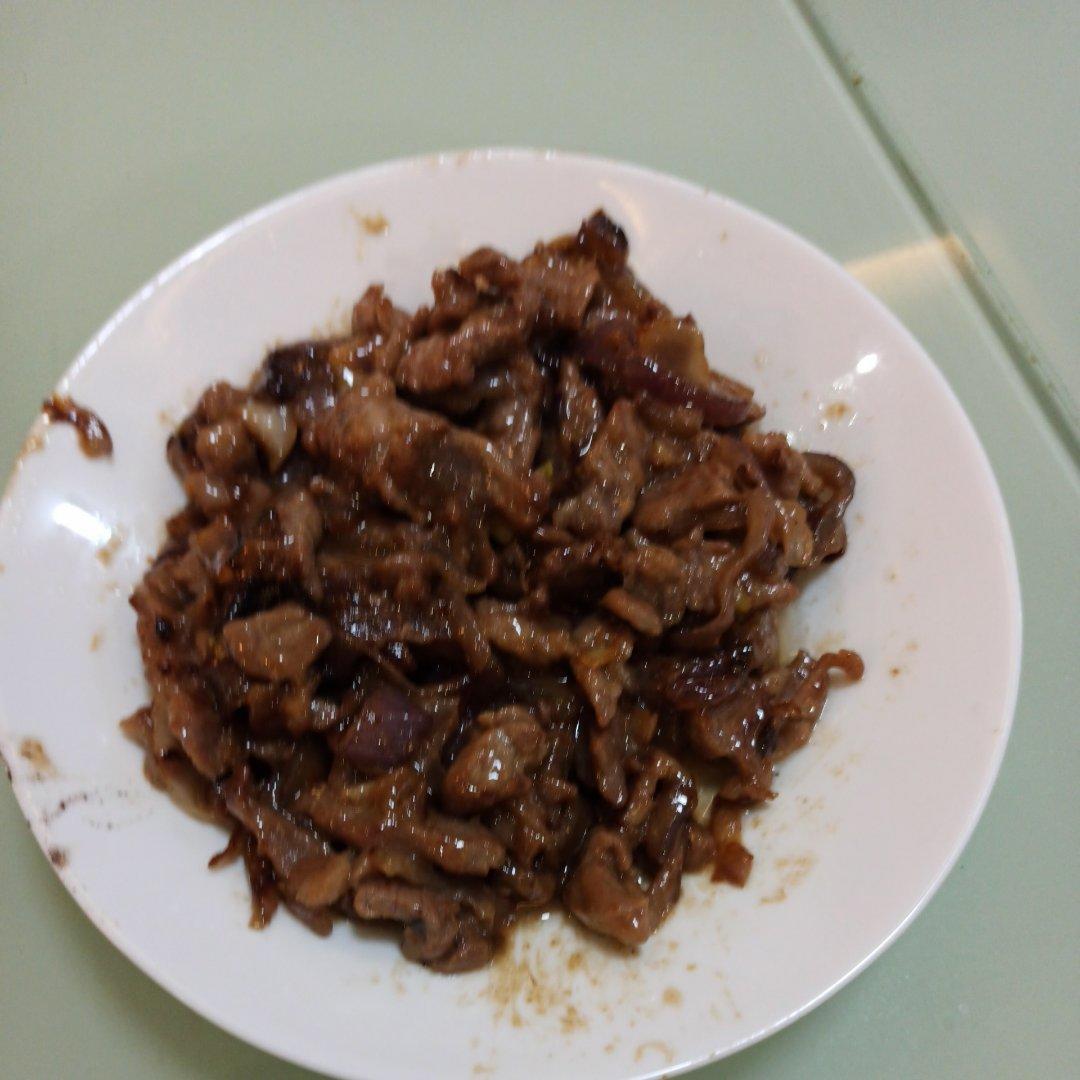 耗油牛肉（私房菜）