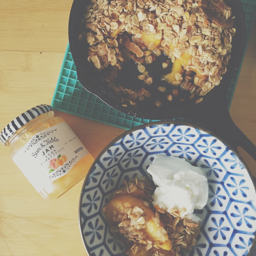 纯素烤蓝莓黑莓燕麦脆 Blueberry&Blackberry Crumble