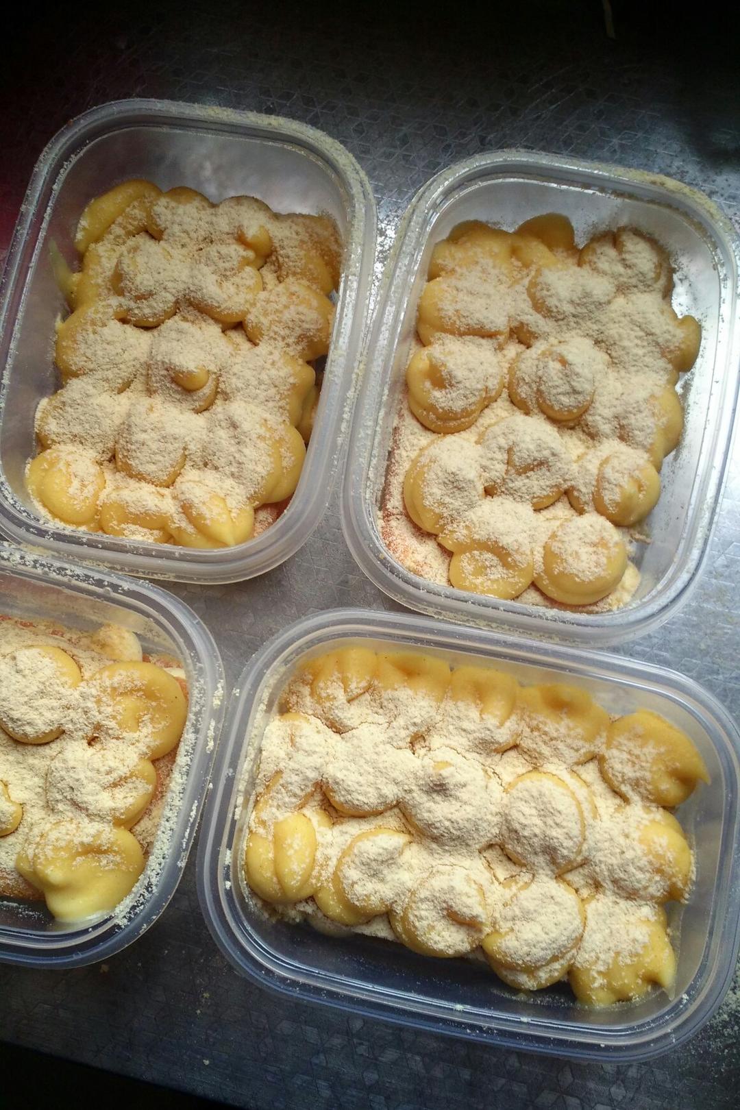 日式豆乳盒子蛋糕