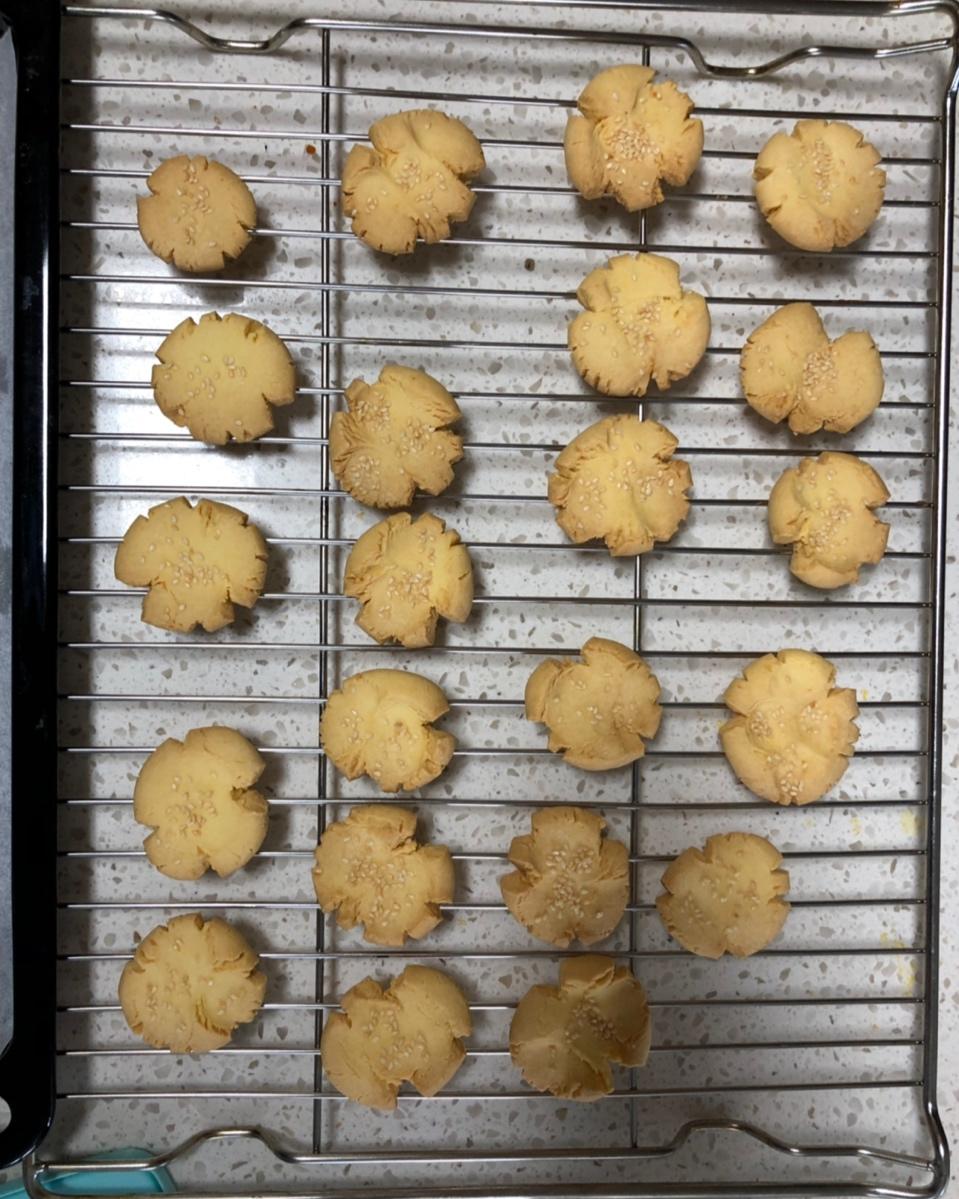 玛格丽特饼干 不需打发黄油版 酥到不行（低温烤透 拒绝外焦内软）