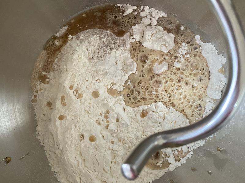 纯奶手撕吐司的做法 步骤1