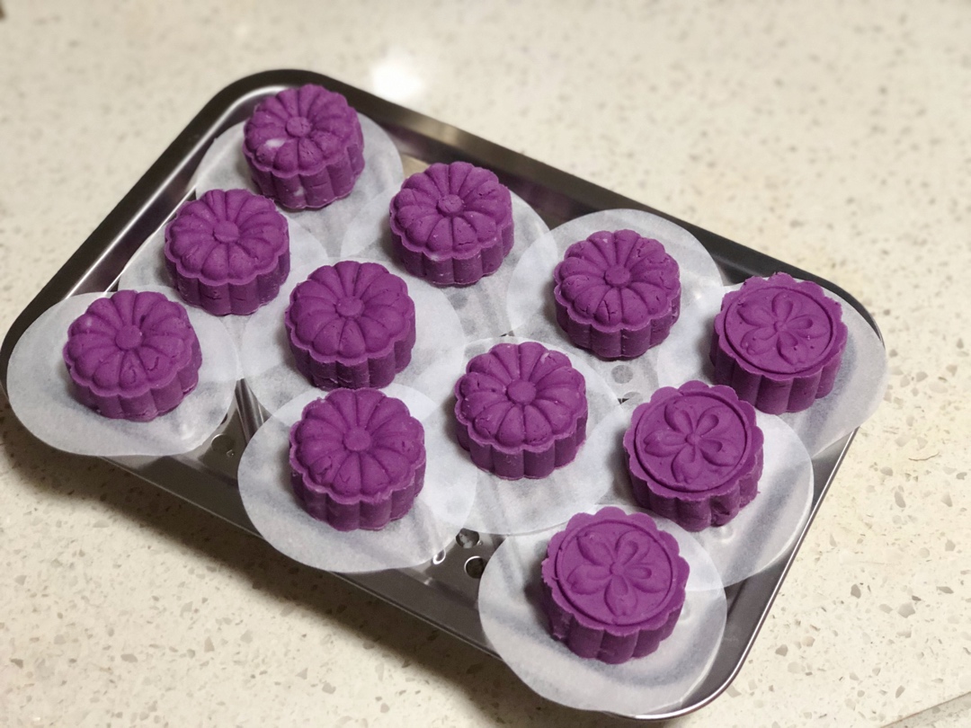 紫薯山药糯米糕