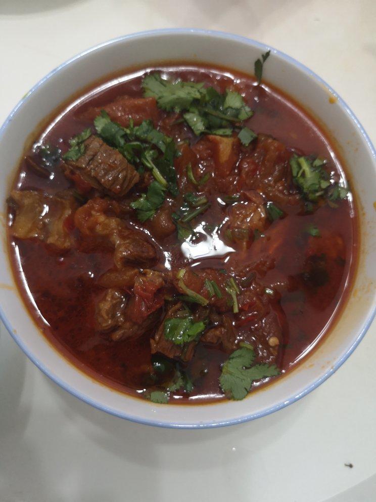 番茄炖牛肉(所有图片不经任何修饰)