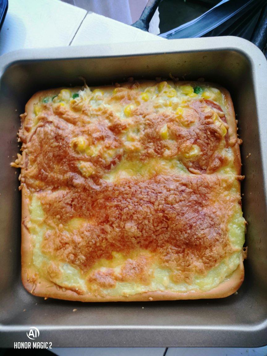 自制8寸榴莲芝士披萨（简单好吃不输必胜客）