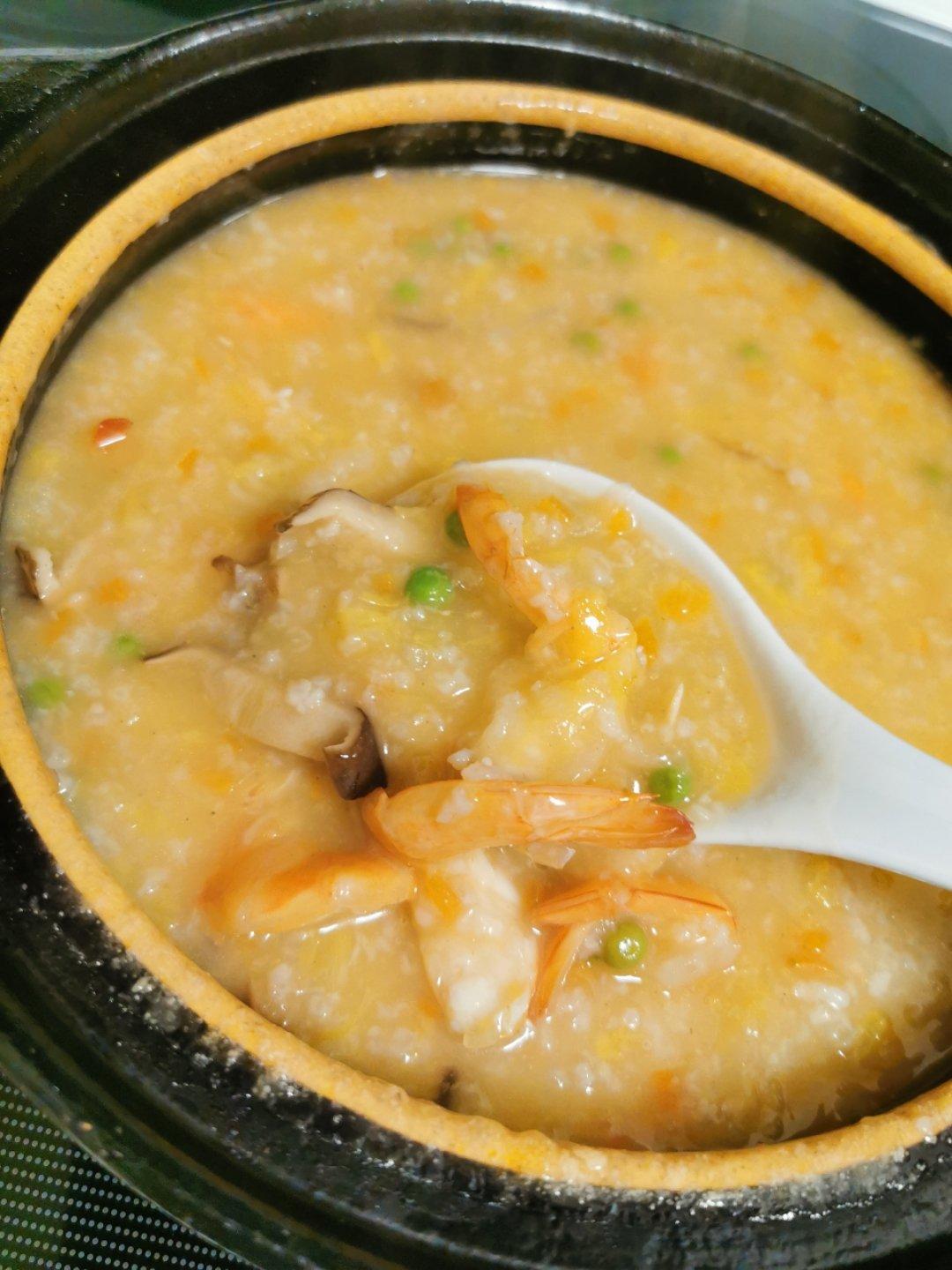 鲜到没朋友的砂锅粥