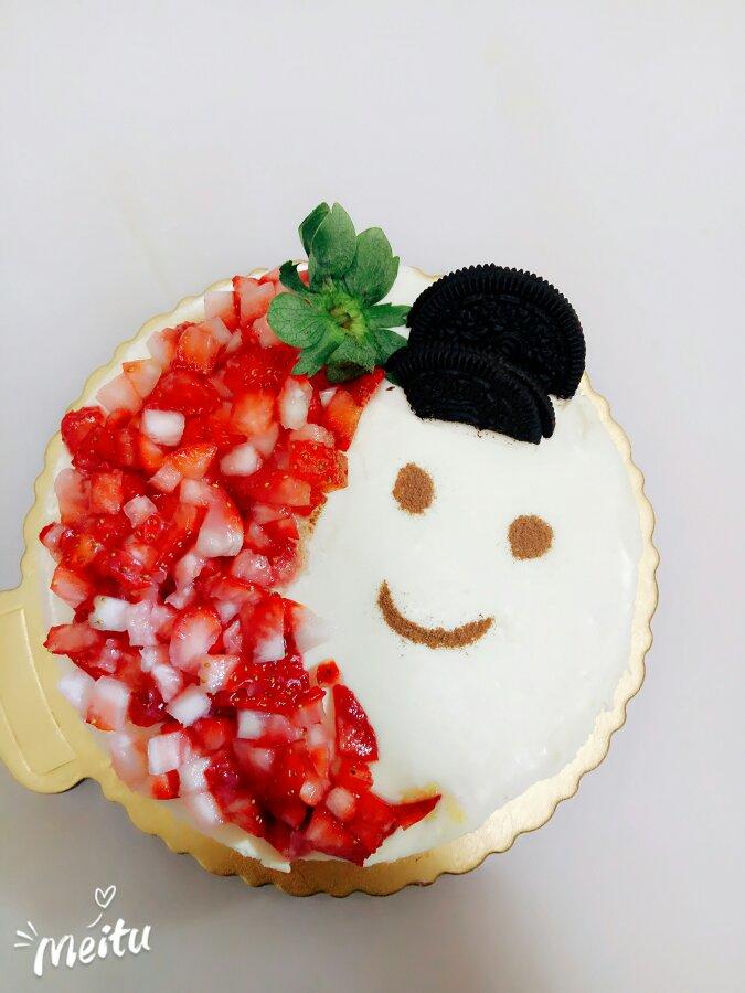 奥利奥草莓酸奶慕斯蛋糕（6寸）