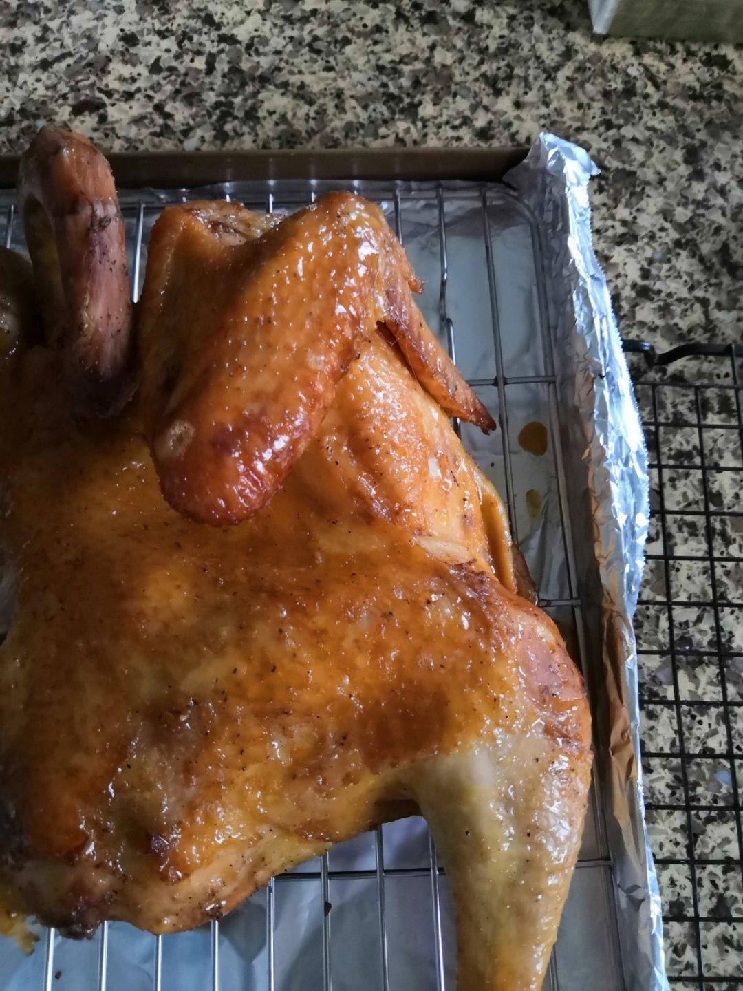 袋袋烤鸡--自制腌料+脆皮秘籍
